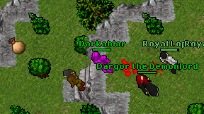 Darkablar on screen