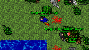 Roberto Troll on screen