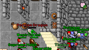 Persian Dragun on screen