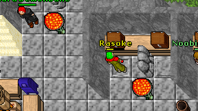 Rasoke on screen