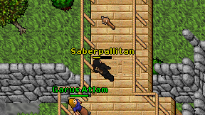 Saberpallitan on screen