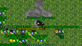 Shadow Scream on screen