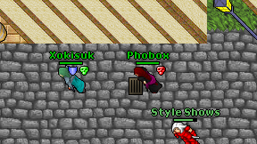 Phobox on screen