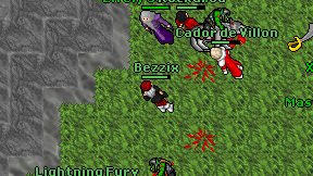 Bezzix on screen