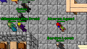 Akeren Agent on screen