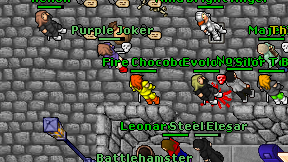 Fire Chocobo on screen