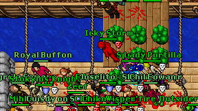 Icky Storm on screen