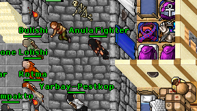 Anula Fighter on screen
