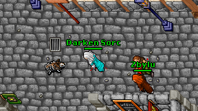 Darken Sorc on screen