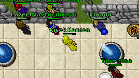 Kicek Kamien on screen