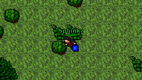 Sphinkz on screen