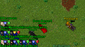 Don Reset on screen