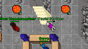 Yoshi Striker on screen