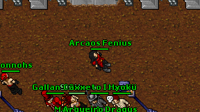 Arcaos Fenius on screen