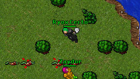 Ryox Cecto on screen
