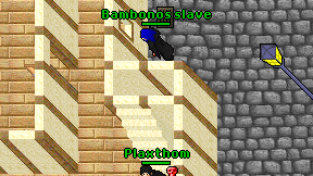 Bambonos slave on screen