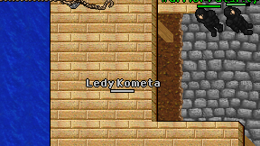 Ledy Kometa on screen