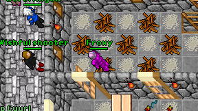 Froxy on screen