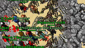 Deimons Froth on screen
