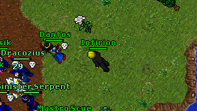 Infirion on screen