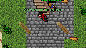 Destroyer of solera on screen
