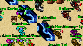 Tabbelito on screen