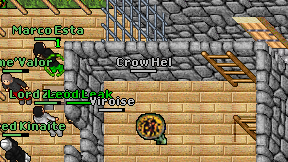 Crow Hel on screen