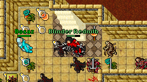 Blinder Rednilb on screen