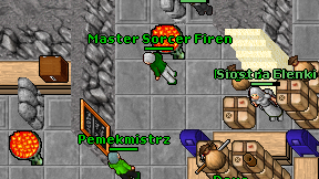 Master Sorcer Firen on screen