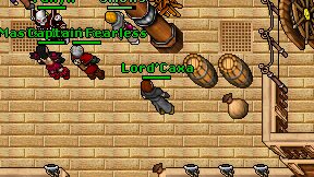 Lord'Caxa on screen