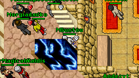 Gunto on screen