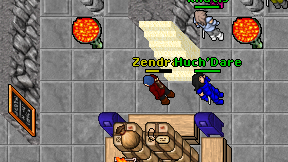 Zendran on screen