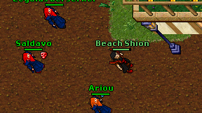 Beach Shion on screen
