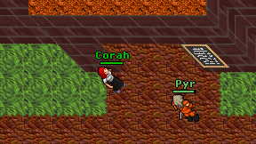 Corah on screen
