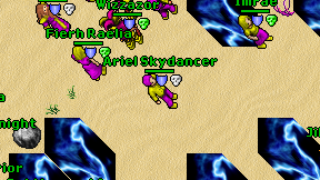 Ariel Skydancer on screen