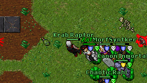 Krab Raptor on screen
