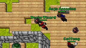 Woriw Wizard on screen