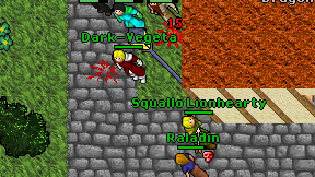 Dark-Vegeta on screen