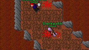 Darkpath on screen
