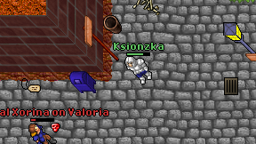 Ksionzka on screen