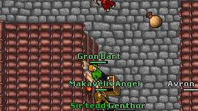 Gron Bart on screen