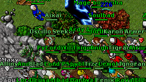 Oscillo Seeker on screen