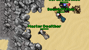 Master Dealther on screen