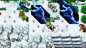 Drackest on screen