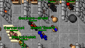Jonek'Guard on screen