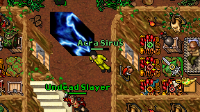 Acra Sirus on screen