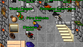 Fire Wilhelm on screen