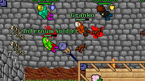Infernum Soldier on screen
