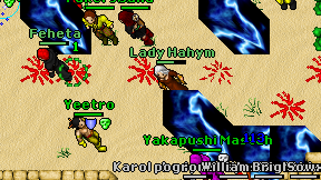Lady Hahym on screen
