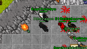 Itheragon on screen